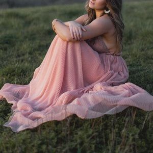 Free People Beaded Gown